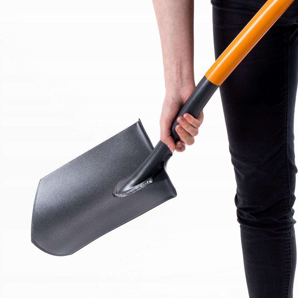 KADAX Spade Shovel Sharp 125cm Metal Garden Hardened Ergo Handle