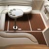90x240cm Marine Boat Synthetic Flooring Self Adhesive EVA Foam Yacht Deck Sheet(GoldBlack )