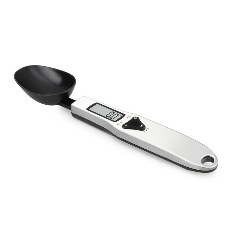 Stainless Steel Spoon Scale, Kitchen Ingredient Scale, Measuring Spoon, Milk Powder Scale, Kitchen Scale, Portable Dog Food Scale, Cat Food Scale 500G/0.1G