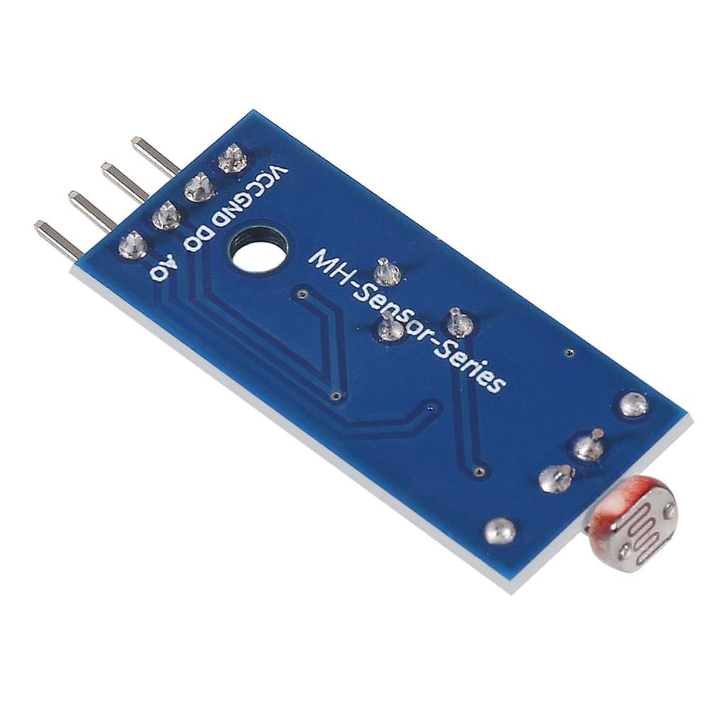 10pcs 5MM LDR Photosensitive Sensor Module Light Dependent Resistor Sensor Module Digital Light Detection LM393 3 pins for Arduino