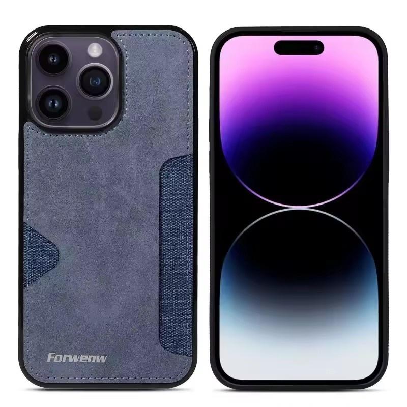 Retro Card Holder Phone Case for iPhone 16 15 14 13 12 11 Pro Max 16E Mini XS XR SE 7 8 Plus Busines Wallet PU Leather Cover