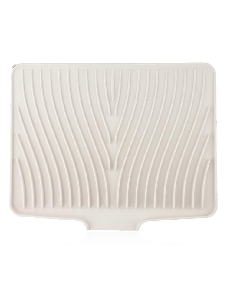 For Kitchen Tableware Dish Drying Mat 40x33cm Black/Gray/Beige/Green