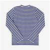 Comme Des Gar Ons Long Sleeve T shirT Red hearT sTripe Ax T164 051
