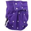 Adult Cloth Diapers Anti Lkage Reusable ket Nappy for Elderly Disabled Incontinence(Purple )