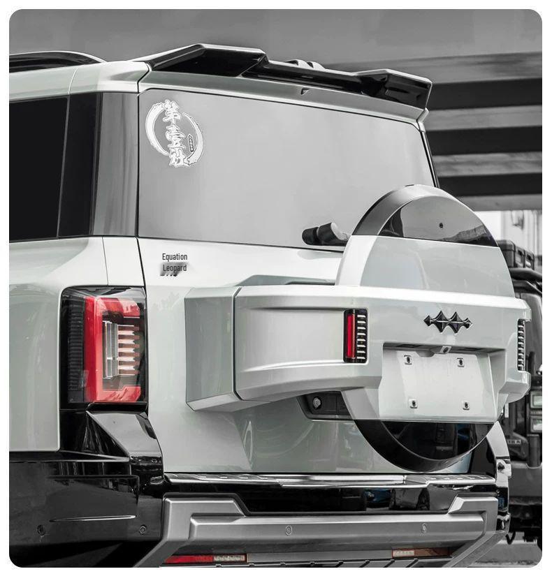 Equation Leopard 8 Special MC Sport Rear Top Diffuser Hole-Free Exterior Upgrade Spoiler