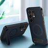 For Tecno Camon 50 Case Support Wireless Charging Bracket Texture Hard Case Explosion Proof & Shock Absorbing Design Back Cover