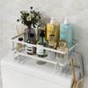 Bathroom Organizers and Storage,2-Tier Over Toilet Storage,Bathroom Storage Paper Holder,Wall Mounted Floating Shelves Furniture