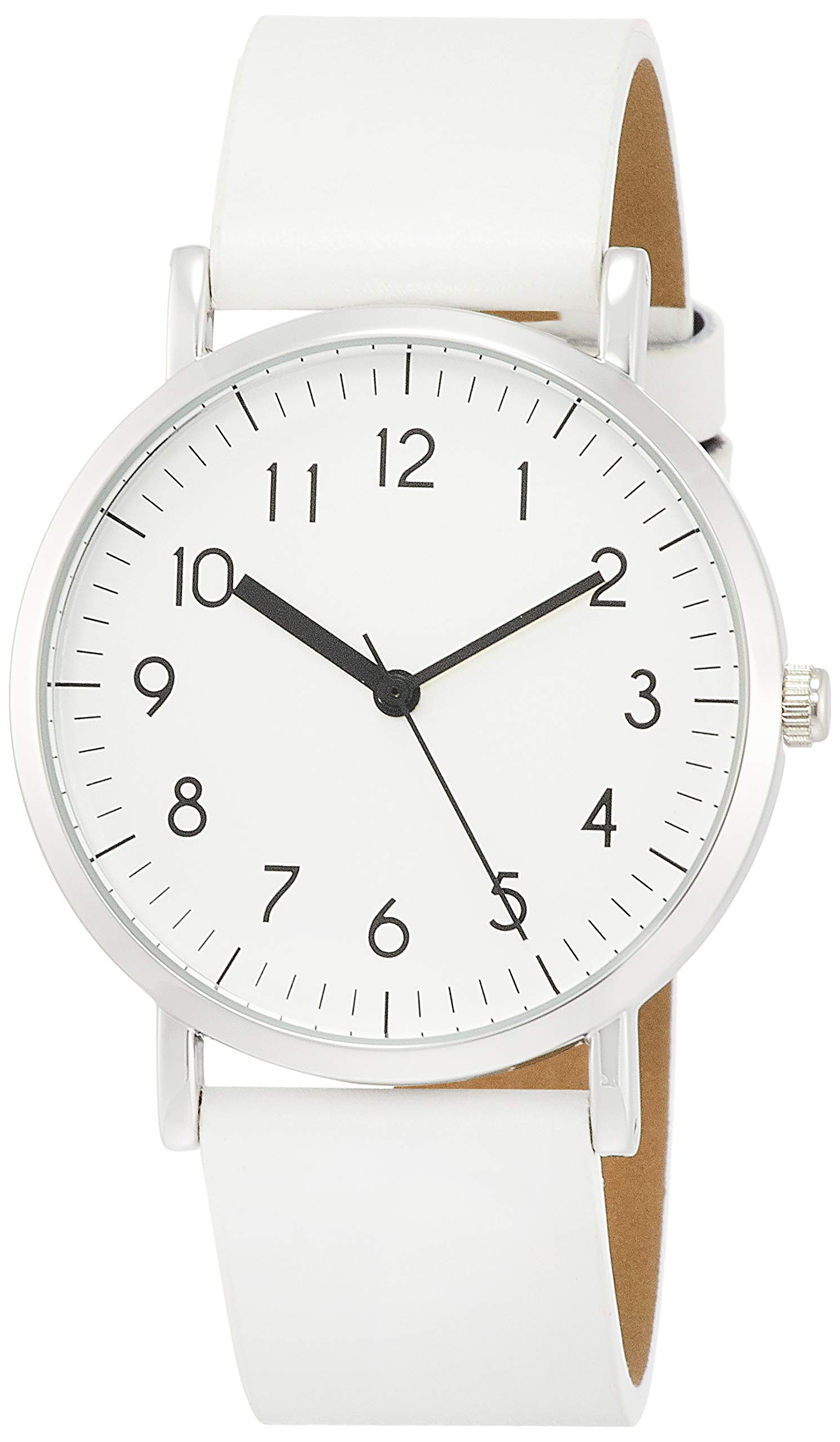 

[Fieldwork] Watch Fieldwork Analog Fred Leather Strap 4 Year Lifespan FSC132-1 White