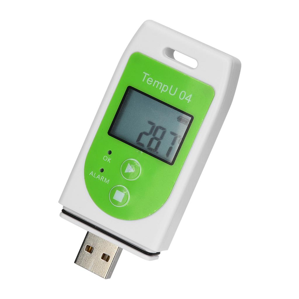 TempU04 PDF USB Temperature Data Logger Reusable Temperature Recorder