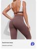 Cross-Border High-Waist Yoga Set: Quick-Dry Sports Bra & Long Pants