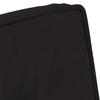 Black Velvet Relaxation Armchair with Footstool