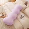 Adults Pea Pods Body Pillow Ice Silk Full Body Support Sleeping Pillow Ergonomic Soft Washable Cover Long Pillow for Side Sleepers