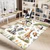 1PC elephant giraffe Extra Large Non-Slip Floor carpet, Office, family, bedroom, Studio - Large Area RugJ0360
