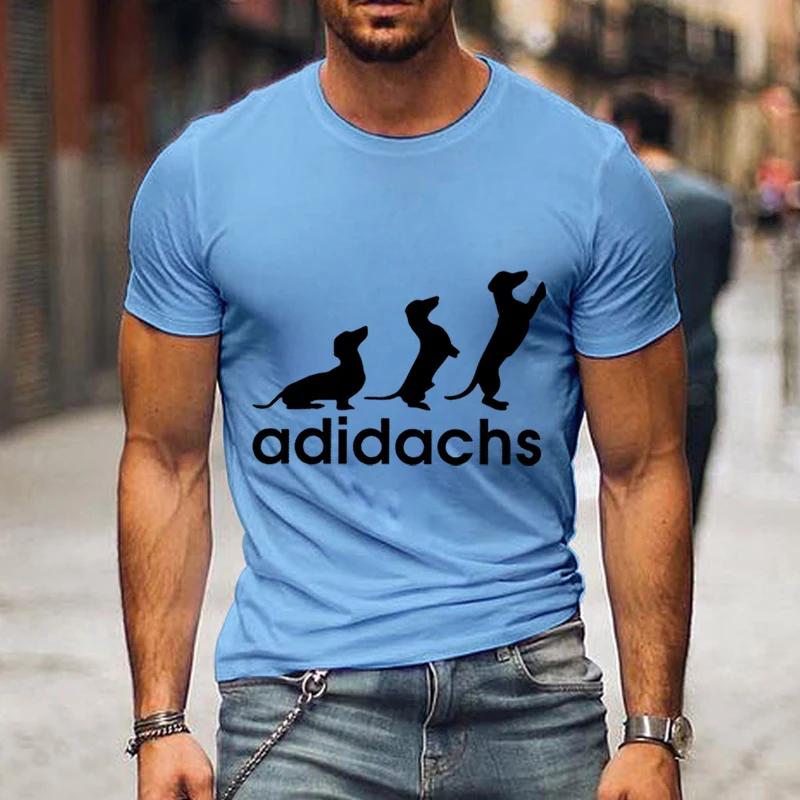 T-shirt Dachshund Dog Lover T Shirt Graphic Shirts Oversized UnisexTshirt Harajuku Fashion Clothes Brand Shirts