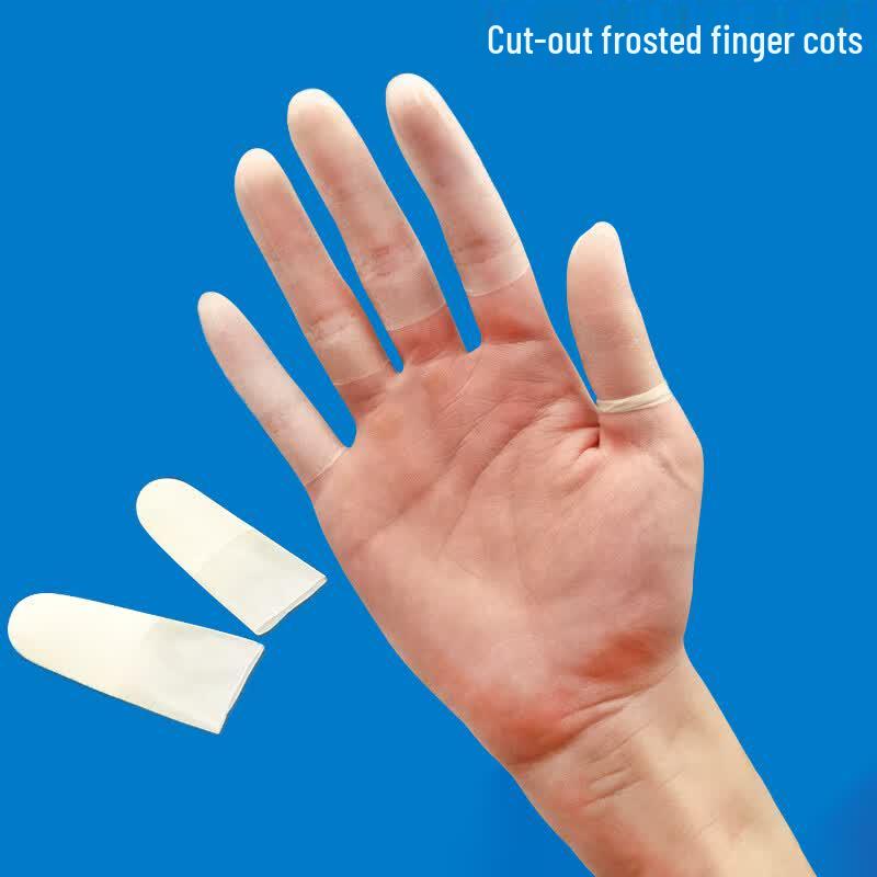 WanChunRun Disposable Anti-Static Rubber Finger Cots