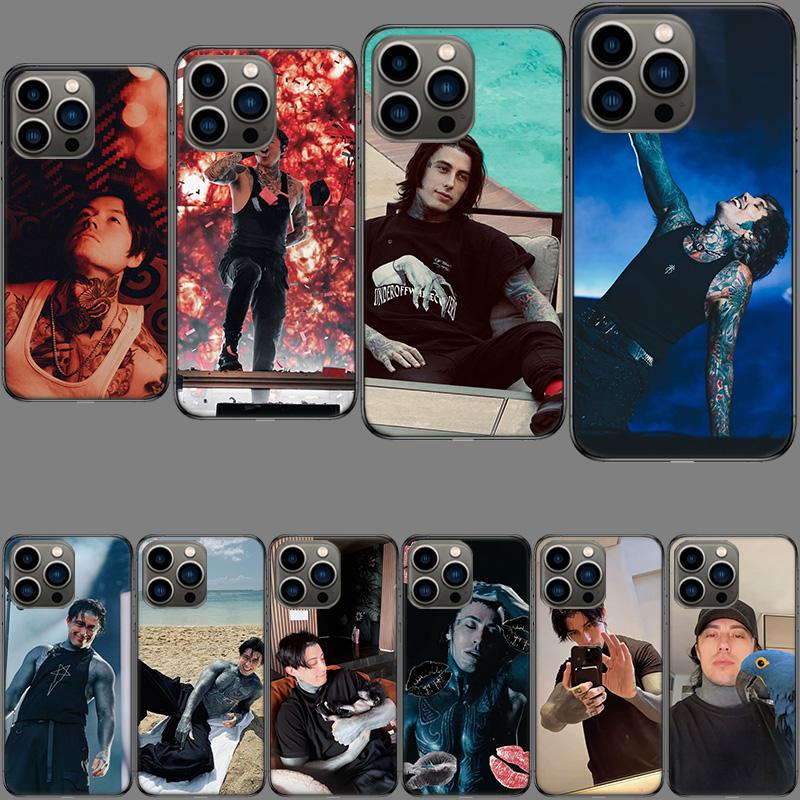 Singer R-Ronnie R-Radke Phone Case For Iphone 16E 15 Pro 14 Plus 17E 16 17 Pro Max Air 11 12 13 Mini Shockproof Capa Cute Cov