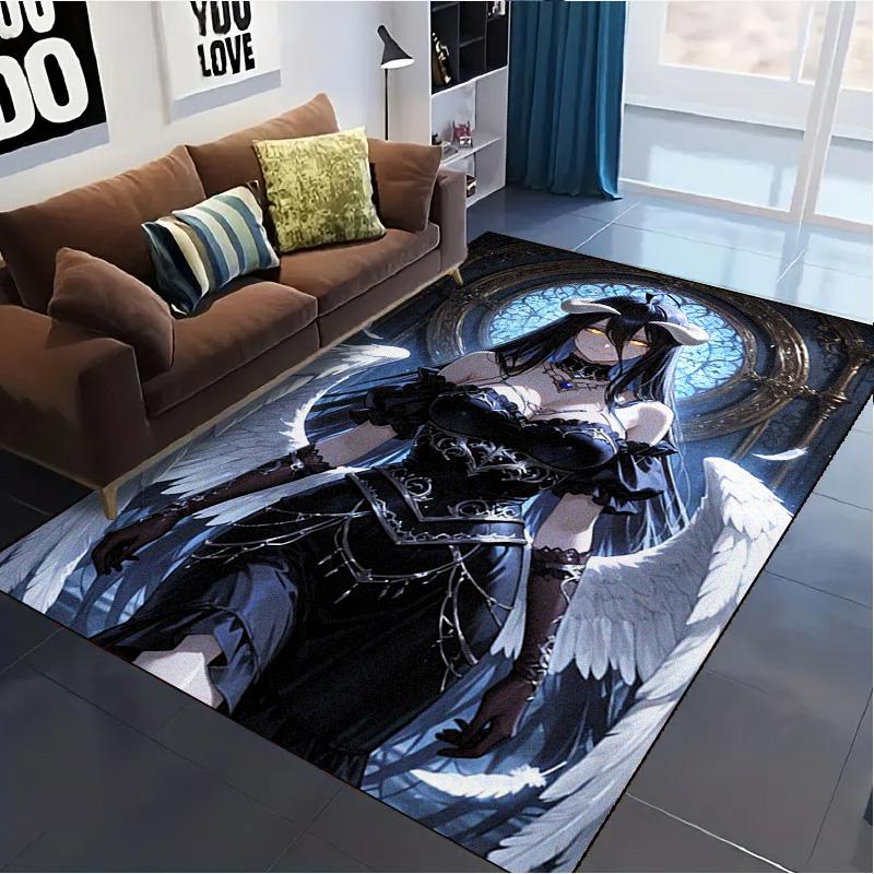 Albedo Overlord Carpet Rug for Living Room Bedroom Home Sofa Decoration,Kids Play Non-slip Floor Mat