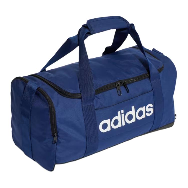 adidas Polyester One Shoulder Crossbody Handbag, Travel Bag Unisex Dark Blue & White Adidas IN6111