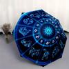 Zodiac Wheel Astrology Chart Horoscope DecorUmbrella, Portable 3-Fold Compact Umbrella for Men & Women Gift