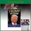 2025 Trump Donald Calendar Desktop Living Room Bedroom Decoration Wall Pendant