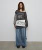 Saendeulig One Shoulder Color Block T-Shirt_Brown