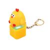 Cartoon Keyboard Fidget Keychain with Light Sound Stress Relief Portable Travel