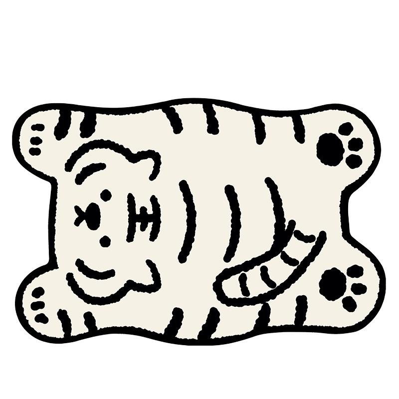 Cartoon Quick Dry Diatom Mud Bath Mat: Non-Slip, Stain-Resistant, Easy-Clean Floor Mat