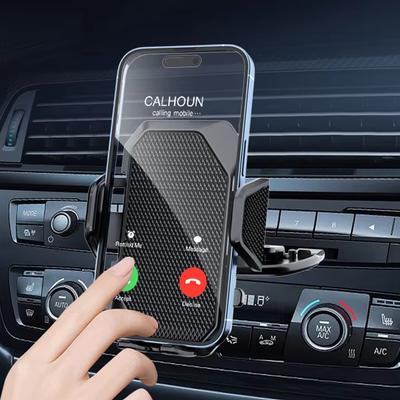 Supporto per Telefono da Auto a Doppia Clip per Slot CD Montaggio Auto Installazione in 3s & Antishock per IPhone 15 Pro Max/14/13/Xiaomi/Samsung Galaxy