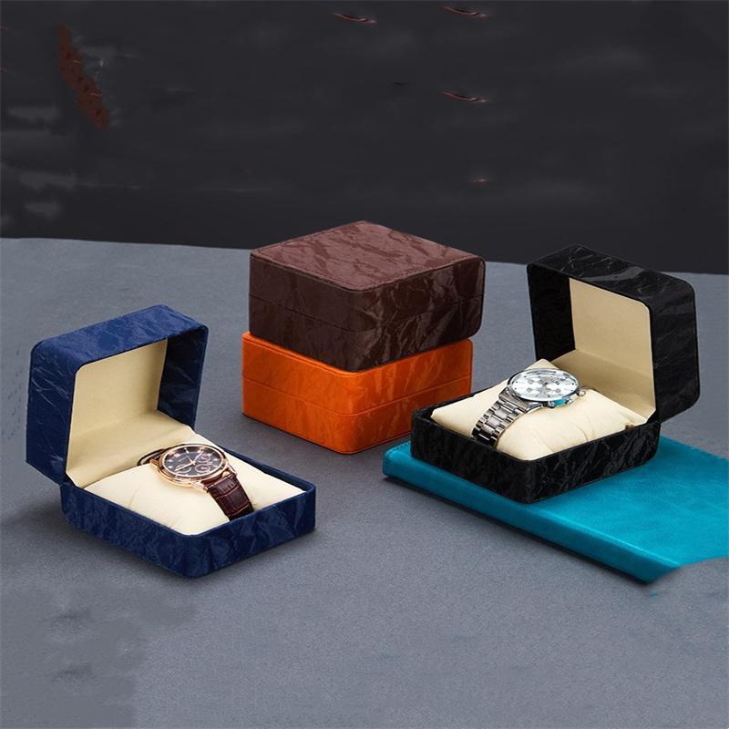 Watch Display Box Elegant Watch Storage Box Pu Leather Watch Box High-Quality For Special Occasions Accessory Storage