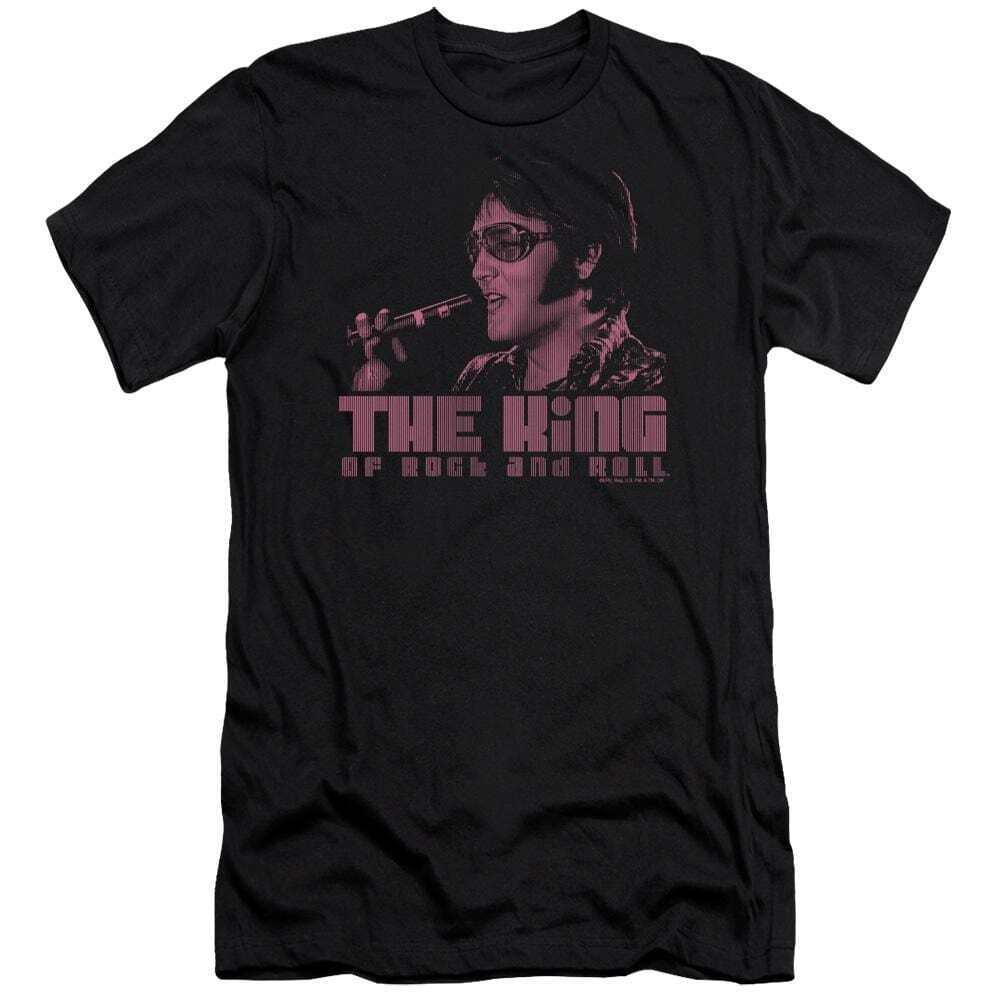 

Футболка унисекс приталенного кроя Elvis The King Premium S