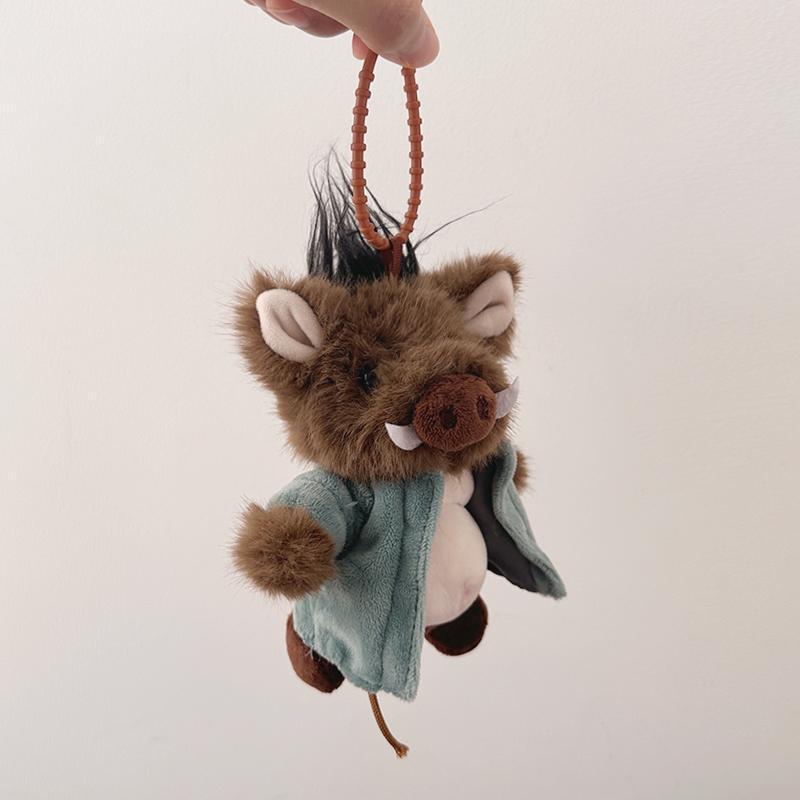 Pig Bajie Plush Toy Keychain - Black Myth Monkey King Pendant, Perfect Birthday Gift for Girls