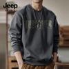JEEP SPIRIT Men's Heavyweight Crew Neck Sweatshirt
