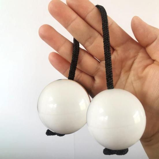 Rhythmic Ball Easy To Play Adjustable Strap Wear-resistant Broken-proof Widely Application Pleasure Percussion Instrument PVC Rattle Instrument