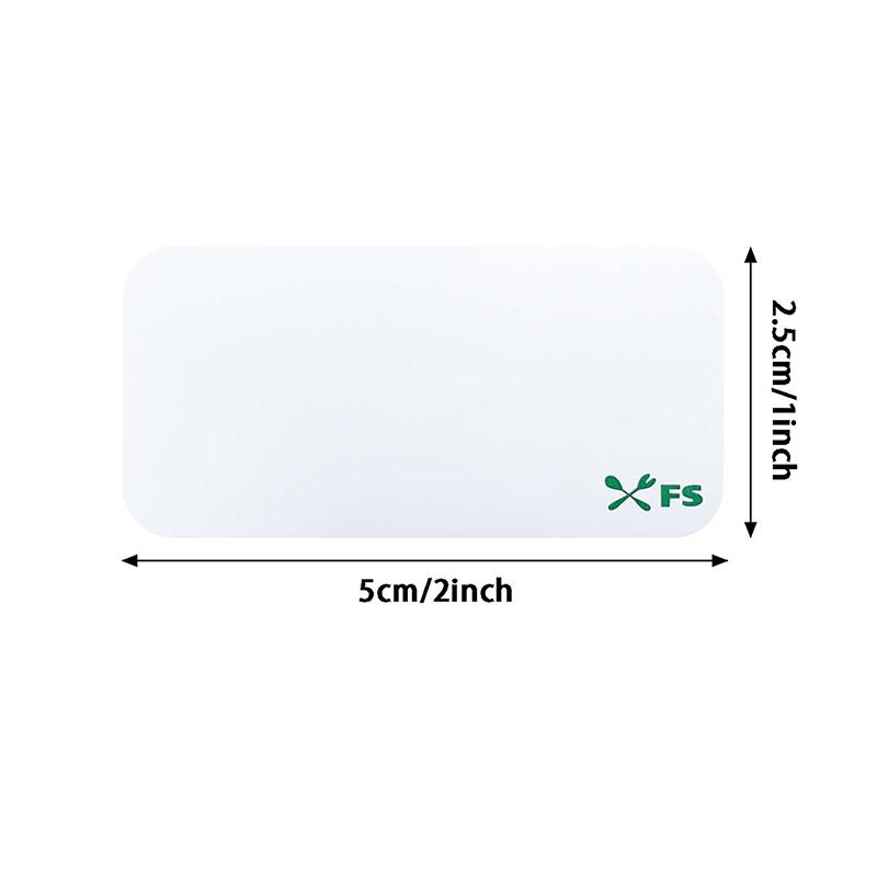 500Pcs Can Write Label Stickers Food Classification Labels Adhesive Paper Home Office Gift Stickers
