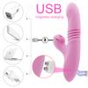 Telescopic Thrusting Sucking Vibrator for Woman Big Dildo Heating Clit Sucker Vagina Clitoris Stimulator Adult Toys Sex Machine