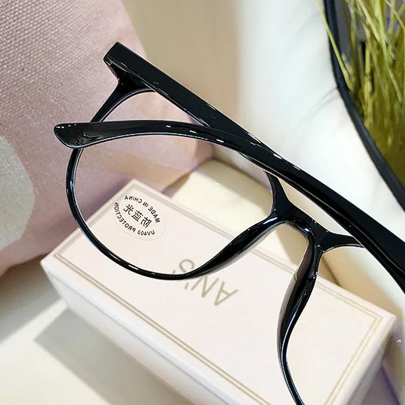 Anti Blue Light Glasses Male Female Eyeglass Frame Student Fashion Bare Flat Lenses Eyeglasses Frames Unisex Clear Glasses