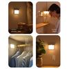 Wireless LED Night Light Motion Sensor Magnetic Cabinet Lamp USB Rechargeable For Bedroom Stairs Closet Kitchen Bed Lighting
