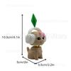 3D Printed Sim-S Cat Figurine With Headphones & Plumbob Decor-Cute Geometric Kitten Statue,Home Desk Decor,Kawaii Accents Gift