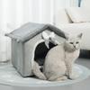 1PC Cat'S Nest House Type Winter Warm Small Dog Rabbit Nest Four Seasons General Purpose Can Be Disassembled And Washed Pet Nest