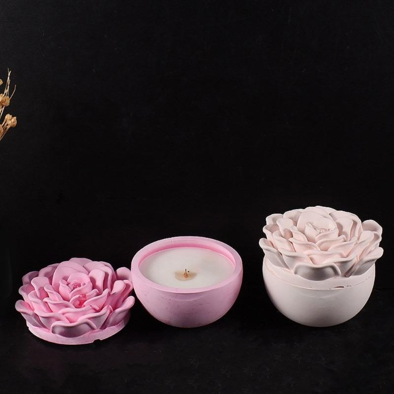 Large Flower Sturdy Silicone Resin Mold for Epoxy Castes Jewelry Dishes Tray Making Creative Craft Supplies Projects