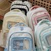 Japanese ins pain layer simple backpack large capacity multi-compartment junior high school student schoolbag women's leisure travel backpack