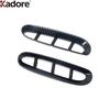 For Honda HR-V  2024 ZR-V   2024 Carbon Fiber Car Front Fog Light Lamp Cover Trim Air Flow Vent Frame Accessories