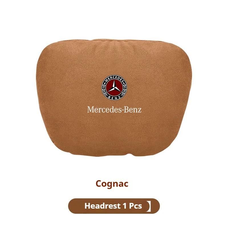 Mercedes-Benz A B C E S R Class GLB GLC GLE AMG CLA CLS SLC GLS SLS ML Car Headrest Neck Support Lumbar Rest Cushion Neck Pillow F4