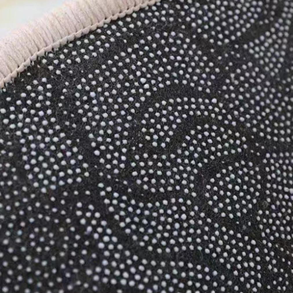 Dachshund Pattern Imitation Cashmere Mat, Non-Slip Washable Polyester Mat, High Pile Plush Rectangular Area Mat, Suitable for Bedroom