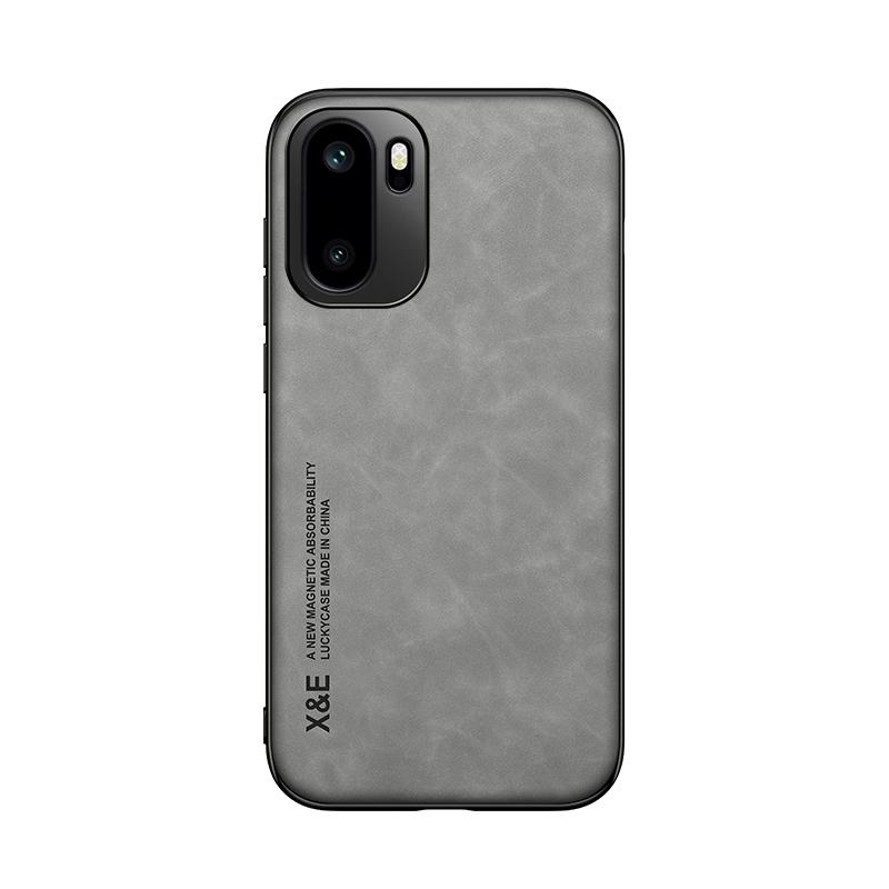 

Чехол для телефона из кожи с ощущением кожи для OnePlus Nord ACE 2 3V 5 6 6T 7 7T 8 8T 9 9T 10T 11 11R 13T 15R 15 Pro Задняя крышка Роскошный OnePlus 13T светло-серый