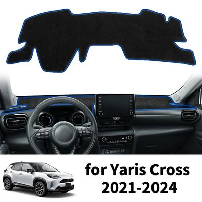 For Toyota Yaris Cross XP210 2024 Accessories Dashboard Mat Sunshade Protective Carpet Dash Mat Dashmat