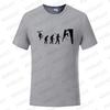 Fashion T-Shirts Male Tshirts Men Summer Tee Shirt Women Evolution Climbing Design Short Sleeve Top Tees Female Boy Brand Tees