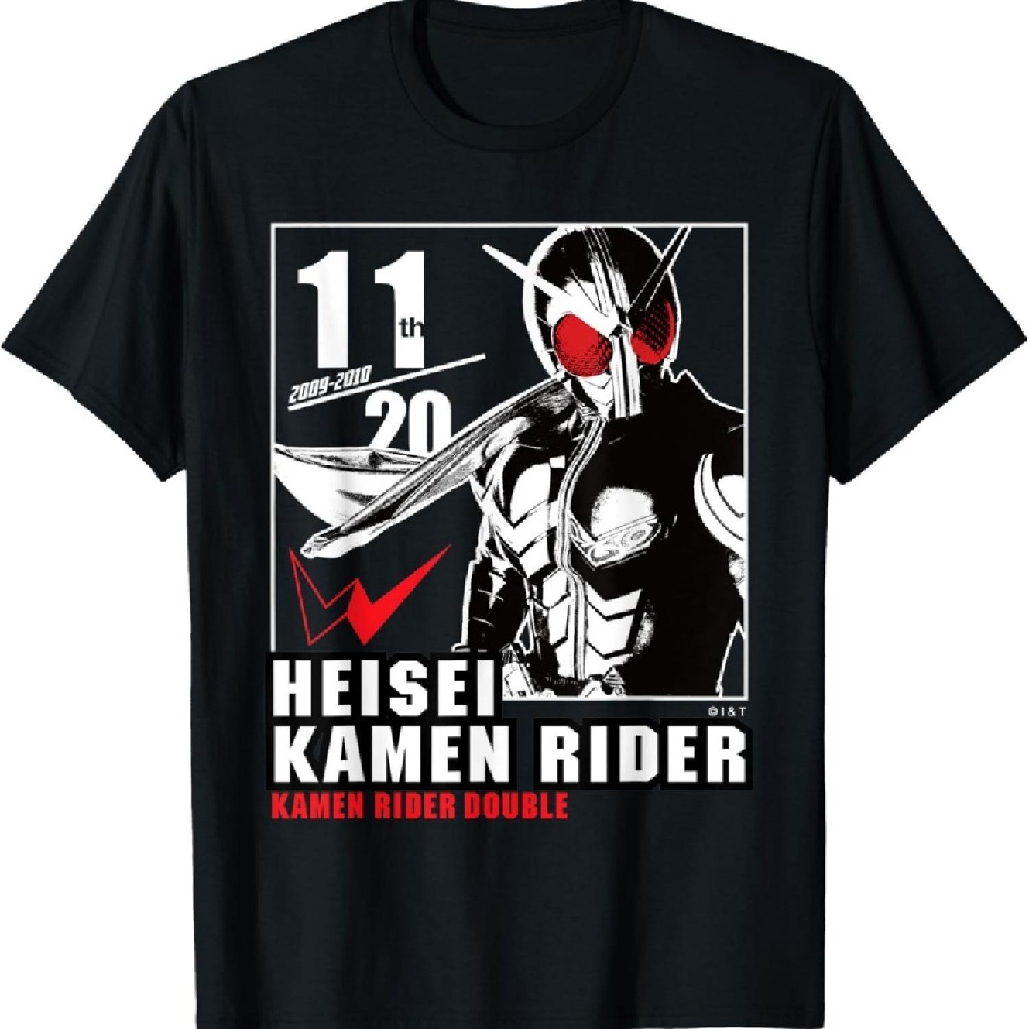 

Kamen Rider W Heisei Rider Anniversary T-Shirt XXXXXL чорний