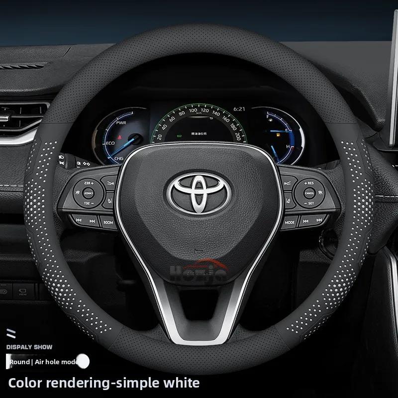 Neuer Stil Leder Auto Lenkradbezug für Toyota YARiS Cross Grand Highlander Vios Urban Cruiser Hyryder VOXY Aqua Premio