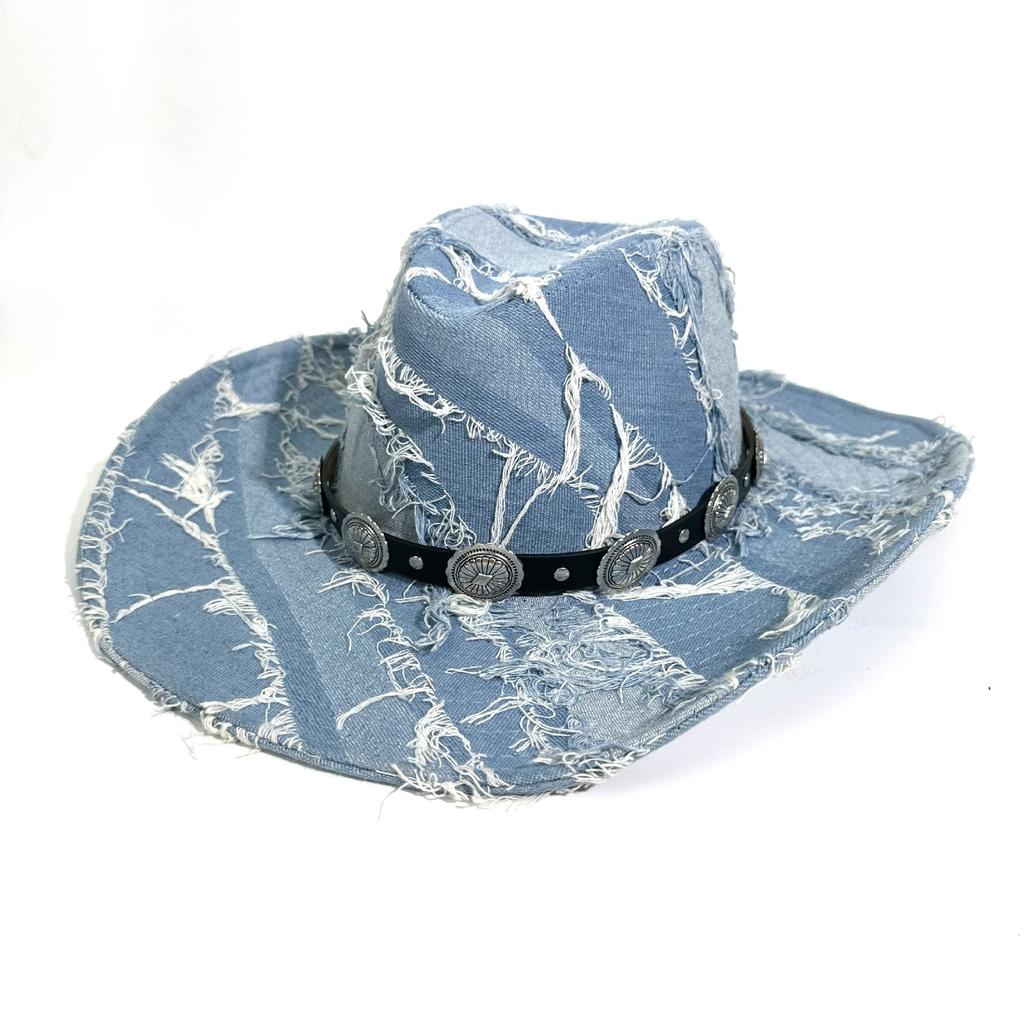 Accessories Western Cowboy Straw Hat Retro Ethnic Style Jazz Hat Men'S And Women'S Hats Sun Protection Hat Sun Hat